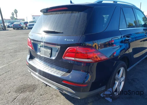 2016 Mercedes-Benz Gle 350 4Matic from USA, damaged, VIN 4JGDA5HB6GA684201